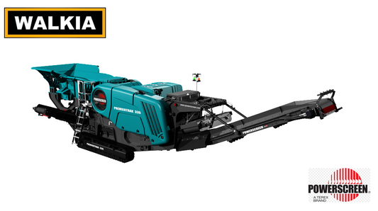 POWERSCREEN LANZA LA NUEVA MACHACADORA MOVIL PREMIERTRAK 330 Y EN WALKIA TE LO CONTAMOS TODO